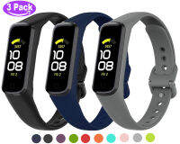 DLTECH 3Pack Bands ใช้งานร่วมกับ Samsung Galaxy Fit 2,สปอร์ตสำหรับผู้หญิงผู้ชายสายรัดข้อมืออุปกรณ์เสริมสำหรับ Galaxy Fit2สมาร์ทวอท์ช