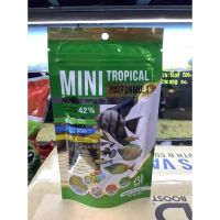 พร้อมส่ง โปรโมชั่น Boost MINI Tropical 60g. อาหารปลาสวยงาม อาหารลูกปลา ส่งทั่วประเทศ อาหาร ปลา อาหารปลาคราฟ อาหารปลากัด อาหารปลาสวยงาม