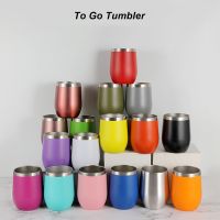 ♙№ 360ml/12oz Thermal Insulated Stainless Steel Tumbler Double Wall Water Bottle Portable To Go Coffee Mug Travel Dinking Cup