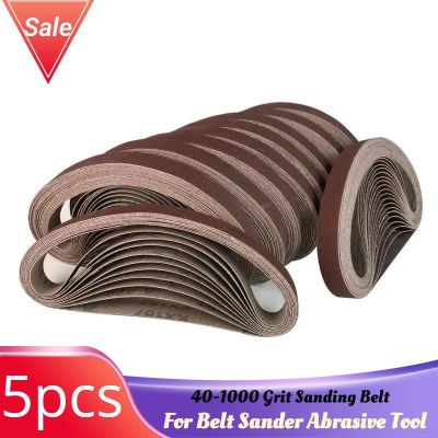 【CW】 5pcs/Set 10x330mm/13x457mm/20x520mm Sanding Belts 40-1000 Abrasive Brand Wood Soft Metal Grinding Polishing