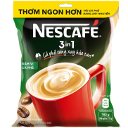 Túi 46 Gói Nescafe Đậm Vị Cà Phê Túi Xanh - 46gói 17g