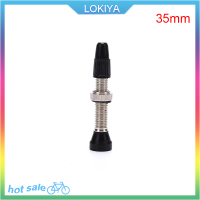 LOKIYA Tubeless Road ยางภูเขาจักรยานแกนสูญญากาศอากาศวาล์วสากล35/40mm