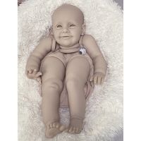 26Inch Zoe Reborn Doll Kit Unpainted Blank Doll Kit with Body Cloth Drop Shipping