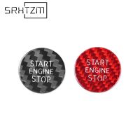 ▣ Carbon Fiber Engine Start Buttons Cover Trim Car Sticker Fit For BMW 3 Series G20 G28 2020