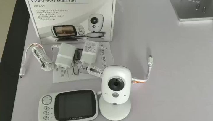 VB603 Video Baby Monitor 2.4G Wireless With 3.2 Inches LCD 2 Way