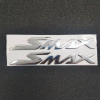 ﹊℡❦ 3D Silver SMAX Motorcycle Sticker Logo Decal For Yamaha Smax 155 150