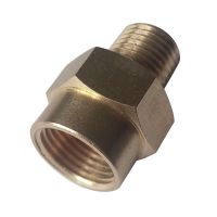 3/8 Female NPTx 1/4 Male NPT Brass Pipe Fitting Reducer Adapter BPFNPT-ADP-F3/8-M1/4