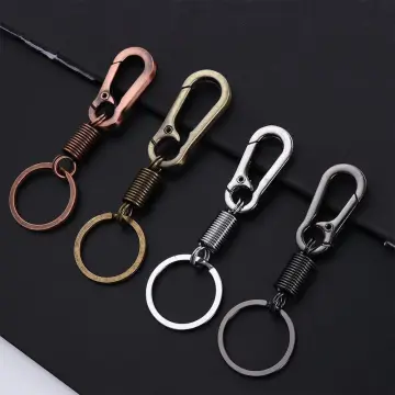 Multi Function Stainless Steel Carabiner Key Chain Clip Hook Buckle Key  Ring