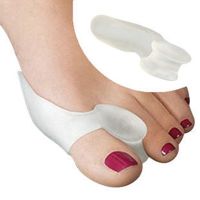 【CW】♂☌  Silicone Gel Bunion Big Toe Separator Spreader Eases Foot Pain Hallux Valgus Correction Guard Cushion Concealer Thumb 1Pair