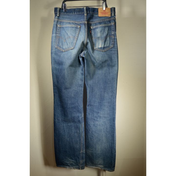 warehouse-jeans-lot-1107-w33-bootcut-made-in-japan-selvedge-chain-stitch