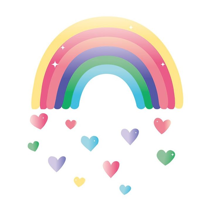 cartoon-love-rainbow-wall-sticker-for-kids-child-rooms-living-room-bedroom-decorations-wallpaper-colored-mural-nursery-stickers-tapestries-hangings