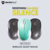 Micropack wireless silent mouse เมาส์ไร้สายเก็บเสียง รุ่นMP-711