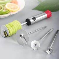 Drill Vegetable Fruit Corer With Ergonomic Anti-Slip Handle Denucleator For Coring Hollowing Out Zucchini Potatoes Carrot Pear Graters  Peelers Slicer