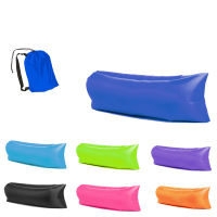 Outdoor portable lazy inflatable sofa Water beach Grassland park Air bed sofa toys inflatable chair