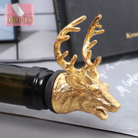 MUNIU Zinc Alloy Deer HEAD ไวน์เทสต์ขวดไวน์ที่ไม่ซ้ำกัน stoppers ไวน์บาร์เครื่องมือ