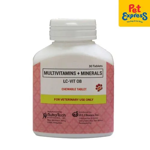 LCVitamins OB Multivitamins 30 Tablets Lazada PH
