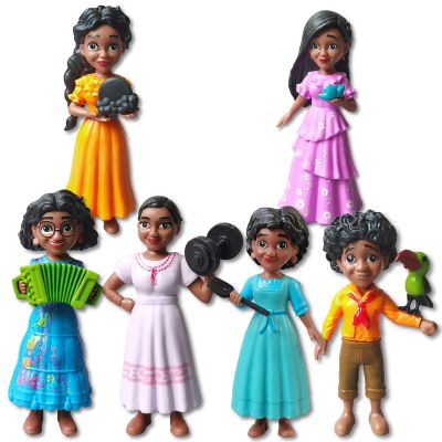 ZZOOI Disney Encanto Action Figures Toy Mirabel Madrigal Cartoon Model Doll Mirabel Madrigal Doll Home Decorations Figurines Kids Gift