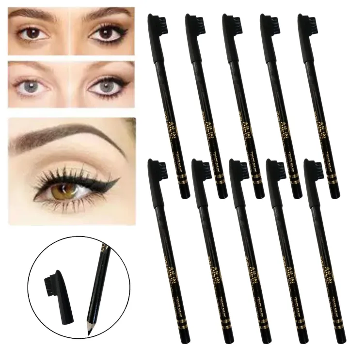 10 Pcs. Ailin Eyeliner Pencil Eye Makeup Lazada PH