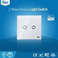 【Big-Sales】 Noon Traders NEO Coolcam Smart Home Z-Wave 2CH EU Wall Switch Sensor ใช้งานร่วมกับ Z-Wave 300 Series และ500 Series Home Automation