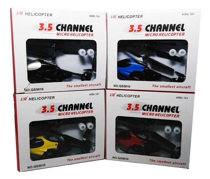 เฮลิคอปเตอร์-จิ๋ว-บังคับวิทยุ-3-5-แชลแนล-สีดำ-black-micro-helicopter-remote-control-3-5-channel