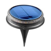 【LZ】✻  Solar Enterrado Lâmpada à Prova de Chuva Lâmpada de Chão Luz Quente Lâmpada Decorativa para Camping Gramado e Gramado