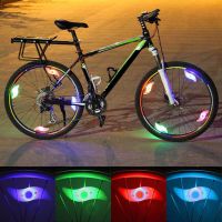 ไฟLEDติดล้อจักรยาน ไฟกันน้ำติดล้อ  สำหรับติดล้อจักรยานbicycle wheel lightติดตั้งง่ายSP72