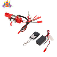 SS【ready stock】Metal Rc Climbing Car  Winch + Winch Remote Control Toy Car Accessories