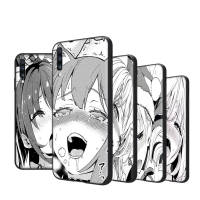 Girl Ahegao ซิลิโคน เคสโทรศัพท์ หรับ Xiaomi Redmi Note 11 9T 10C 10S 11I 12 11T 10 Max Pro ปก