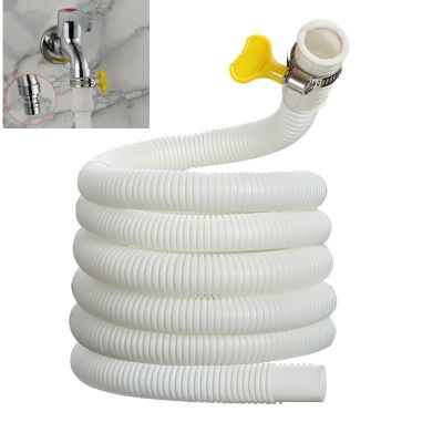1M flexible Air conditioning drain hose Universal water inlet Extension Pipe for washing machine Faucet Bathroom Accessories