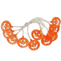 String Light Pumpkin 9.8Ft Fairy Lights IP65 Waterproof Halloween Decor 20 LEDs Battery Operated String Lights for Outdoor Garden Patio Lawn Yard Porch Halloween Fall Autumn adorable