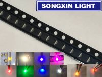 100pcs Side SMD 0805 0802 LED White Red Green Blue White Yellow/ Warm White /Orange Amber /Light Emitting Diode Assorted Kit