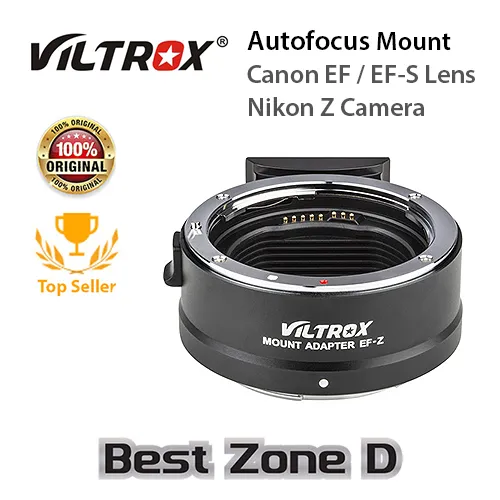 Viltrox EFZ Autofocus Lens Mount Adapter for Canon EF / EFS Lens to