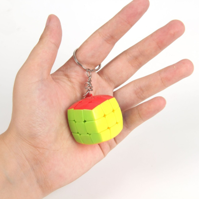 Mini Cube 3X3X3พวงกุญแจ Magic Cubes ปริศนา Mofangge สำหรับ Beginner Professional Cubo Magico ของเล่นเด็กเด็ก