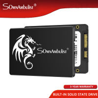 SomnAmbulist SSD SATA3 2.5 inch 240GB 480GB 512GB 128GB 256GB 120GB Internal Solid State Drive Pen for Notebook and Desktop PCs