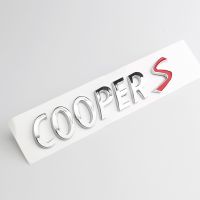 1 Pcs 3D ABS Car Stickers Rear Trunk Tail Emblem for Mini Cooper S R55 R56 R57 R58 R59 R60 R61 F54 F55 F56 F60 Accessories