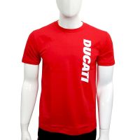 Ducati T-Shirt เสื้อยืดดูคาติ DCT52 033 สีแดง