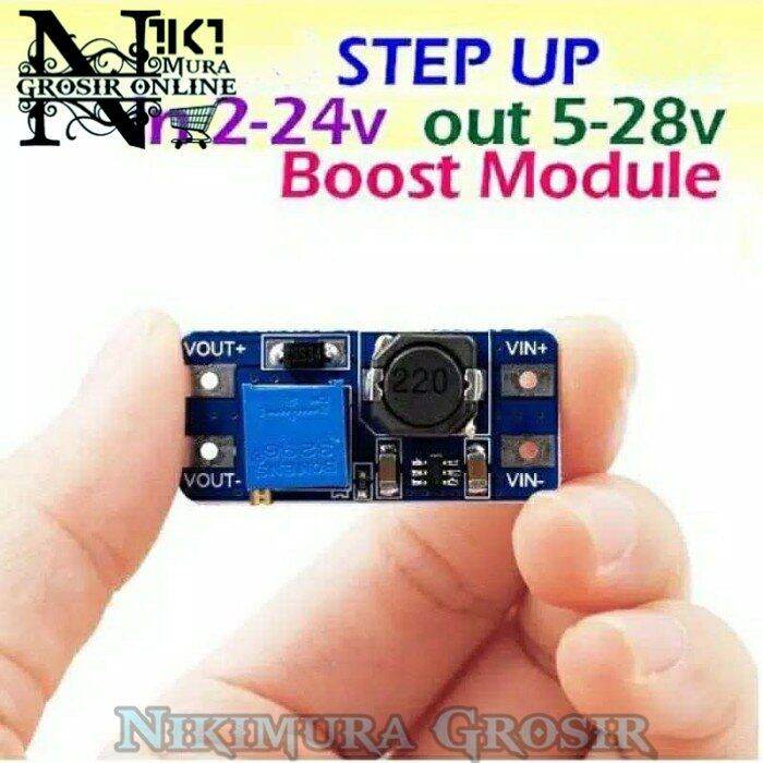 Kit Modul DC Step Up Boost Converter Module Penaik Tegangan DC 28V ...