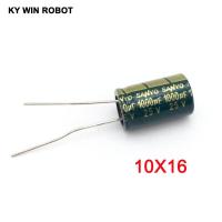 10PCS/LOT 25V 1000UF 10*16 high frequency low impedance aluminum electrolytic capacitor 1000uf 25v