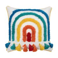 【CW】 Tufting Process Color Sofa Cushion Cover Covers Boho