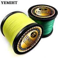 YEMIHT 1000M 500M 300M 100M PE Fishing Line 4 Strands 8 Strands Braided Fishing Line 10-800LB Multifilament Fishing Line Smooth