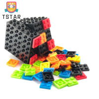 TS【ready Stock】Diy Building Blocks Magic Cube Professional 3X3X3 Puzzle Cube Educational Building Blocks ของเล่นสำหรับเด็ก Gift【cod】