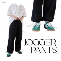 JAMANBKK / JOGGER PANTS / กางเกงผ้าร่ม ขากระบอกกว้าง