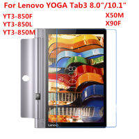 กระจกนิรภัยสำหรับ Lenovo YOGA Tab 3 8.0 10 10.1 X50F X50M Plus Pro X90F YT3 850F YT3-850F X703F แท็บเล็ตป้องกันหน้าจอฟิล์ม-Kouzuo