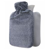 A4Hot Water Bottle Bed Warm Waist Warm Back Hot Water Bottle with Super Soft Plush Material Cover