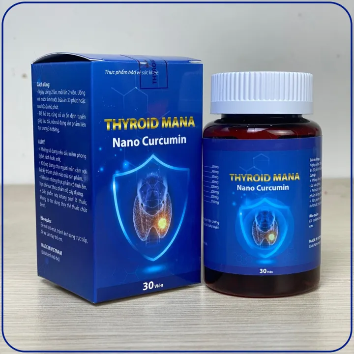 Search & Scroll Thyroid Mana Nano Curcumin Original 30Tablets Helps