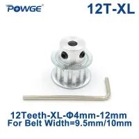 Powge นิ้วฟัน12 Xl จังหวะรอก4/5/6/6.35/7/8/10/12มม. สำหรับความกว้าง9.5มม. Xl สายพานซิงโครนัส12-xl-037 Bf 12ฟัน12ตัน