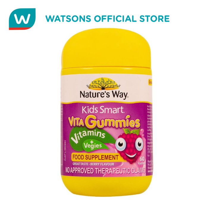 NATURES WAY Kids Smart Vita Gummies Vitamins + Vegies 60s | Lazada PH