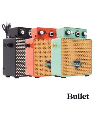 Bullet BT-05 Micro Robot Mini Guitar Amp แอมป์กีตาร์ 3 วัตต์ แบตในตัว มีเอฟเฟค Clean / Overdrive + แถมฟรีสายชาร์จ