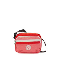 กระเป๋า KIPLING รุ่น SISKO สี Tango Pink Bl กระเป๋า Cross Body &amp; Shoulder