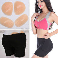 ผู้หญิง Boyshort ซิลิโคนเบาะกางเกงสำหรับผู้หญิงสะโพก Enhancer Shapewear กางเกงก้นท้องควบคุมกางเกงเบาะ